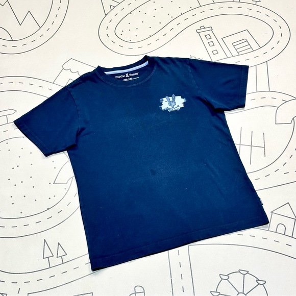 Psycho Bunny Navy Dolton Back Graphic Tee - Picture 3 of 8